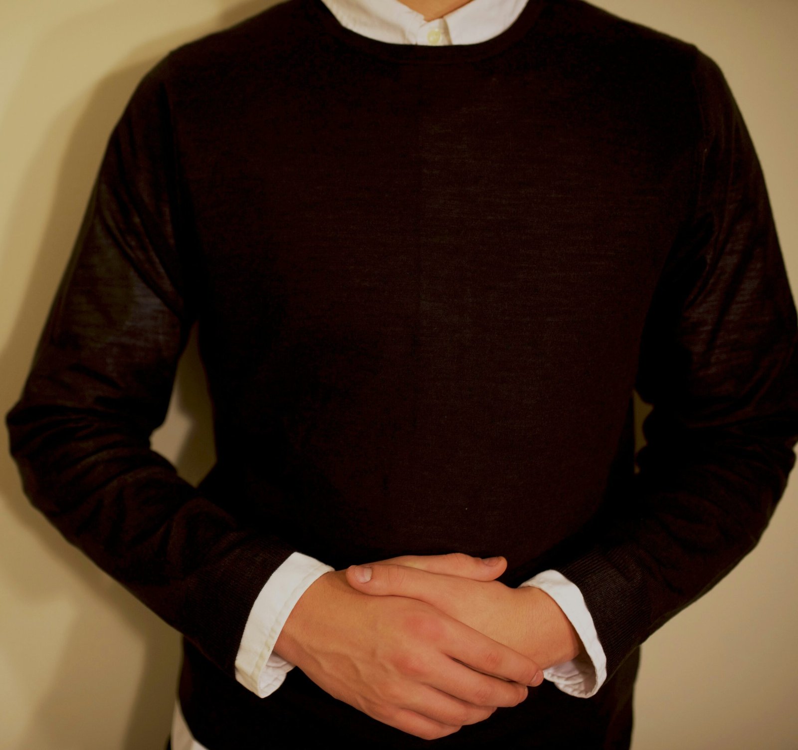 2025 Style Spotlight: Reviewing Amazon’s Top Cardigans 7 man in black long sleeve shirt